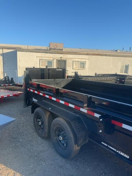 New 2025 Sure-Trac 7 X 14 Pro Series Telescopic Dump, 15.4K Dump Trailer