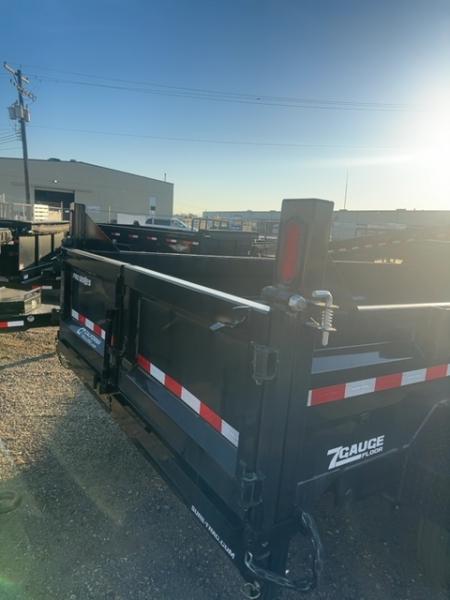 New 2025 Sure-Trac 7 X 14 Pro Series Telescopic Dump, 15.4K Dump Trailer