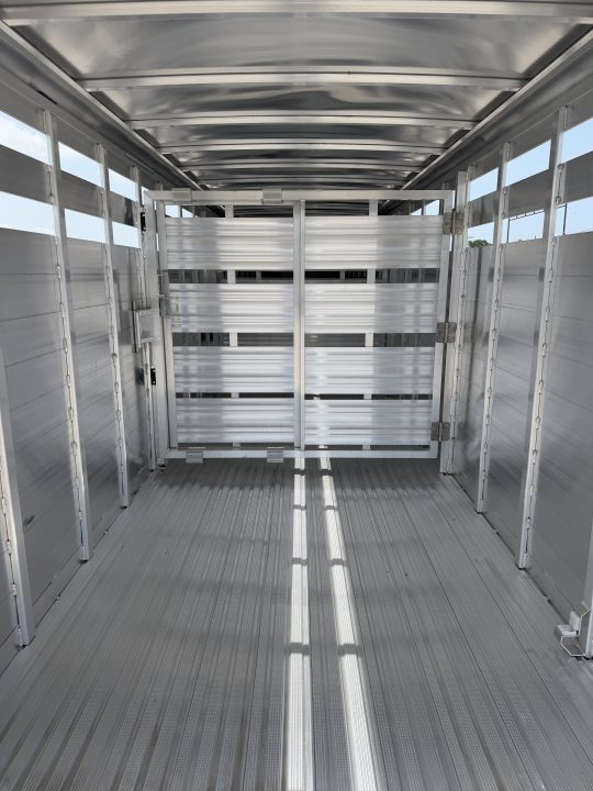 New 2026 Featherlite 24' Gooseneck Stock Trailer