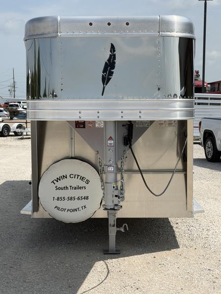 New 2026 Featherlite 24' Gooseneck Stock Trailer