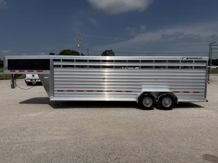 New 2026 Featherlite 24' Gooseneck Stock Trailer