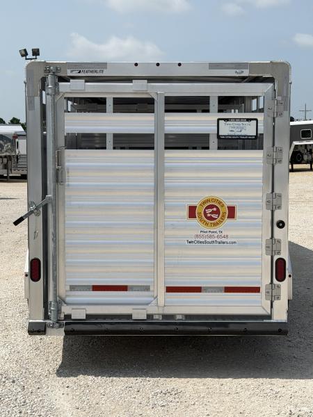 New 2026 Featherlite 24' Gooseneck Stock Trailer
