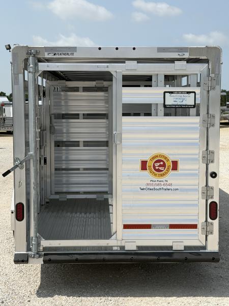 New 2026 Featherlite 24' Gooseneck Stock Trailer