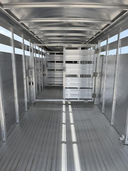 New 2026 Featherlite 24' Gooseneck Stock Trailer