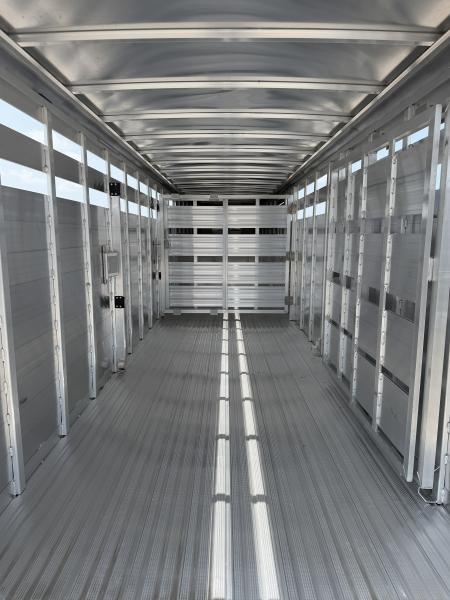 New 2026 Featherlite 24' Gooseneck Stock Trailer