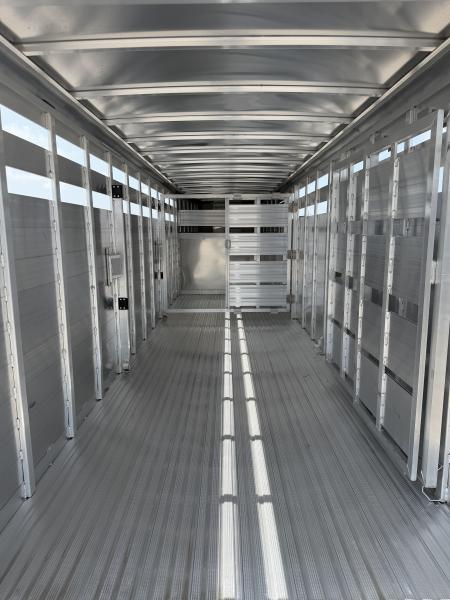 New 2026 Featherlite 24' Gooseneck Stock Trailer