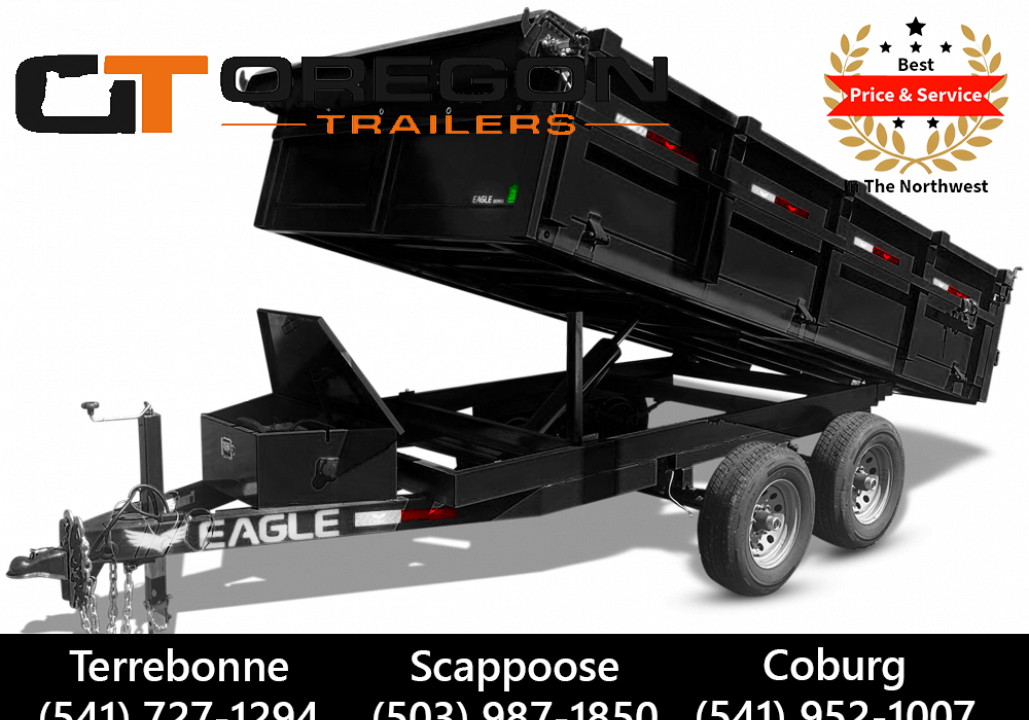 New 2026 Eagle 5x10 Dump Trailer 7K