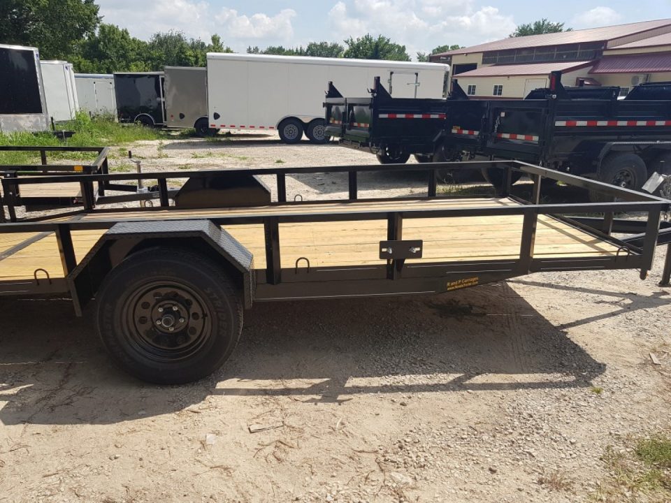 New 2026 MEB 77x14 Utility Trailer