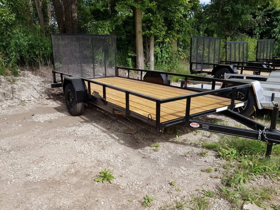New 2026 MEB 77x14 Utility Trailer