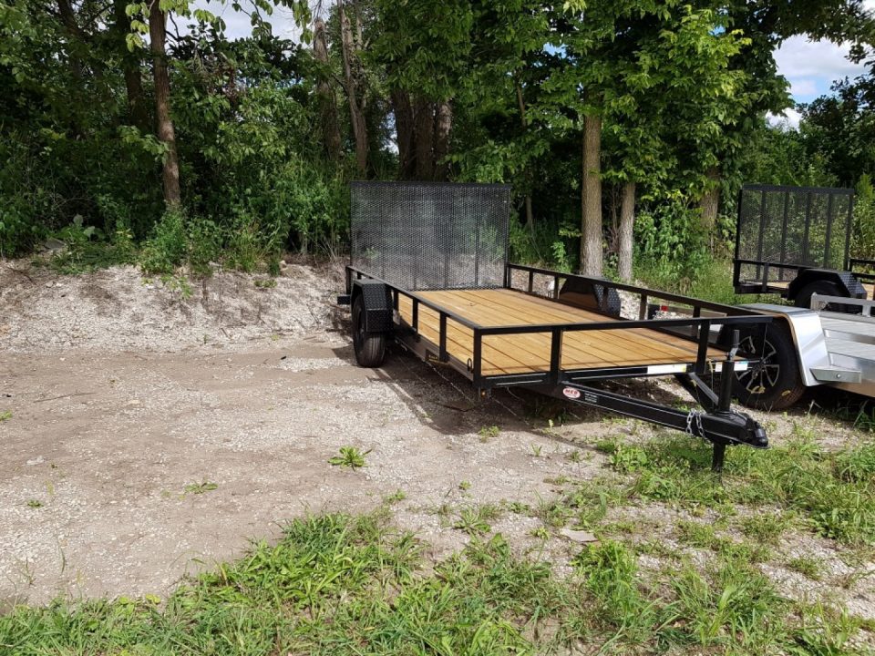 New 2026 MEB 77x14 Utility Trailer