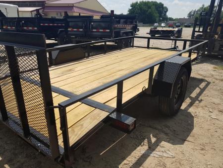 New 2026 MEB 77x14 Utility Trailer