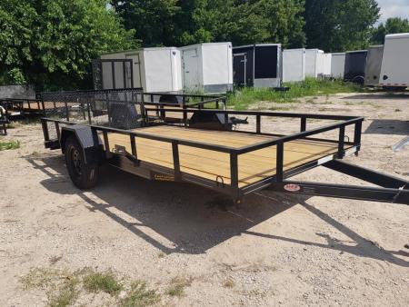 New 2026 MEB 77x14 Utility Trailer