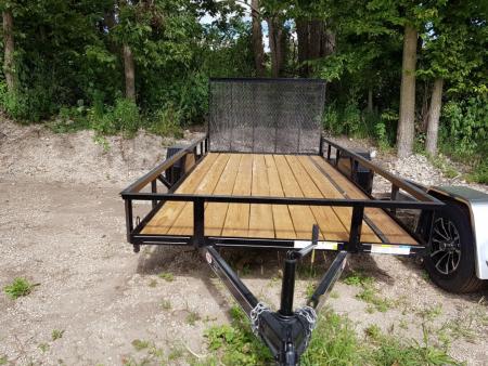 New 2026 MEB 77x14 Utility Trailer