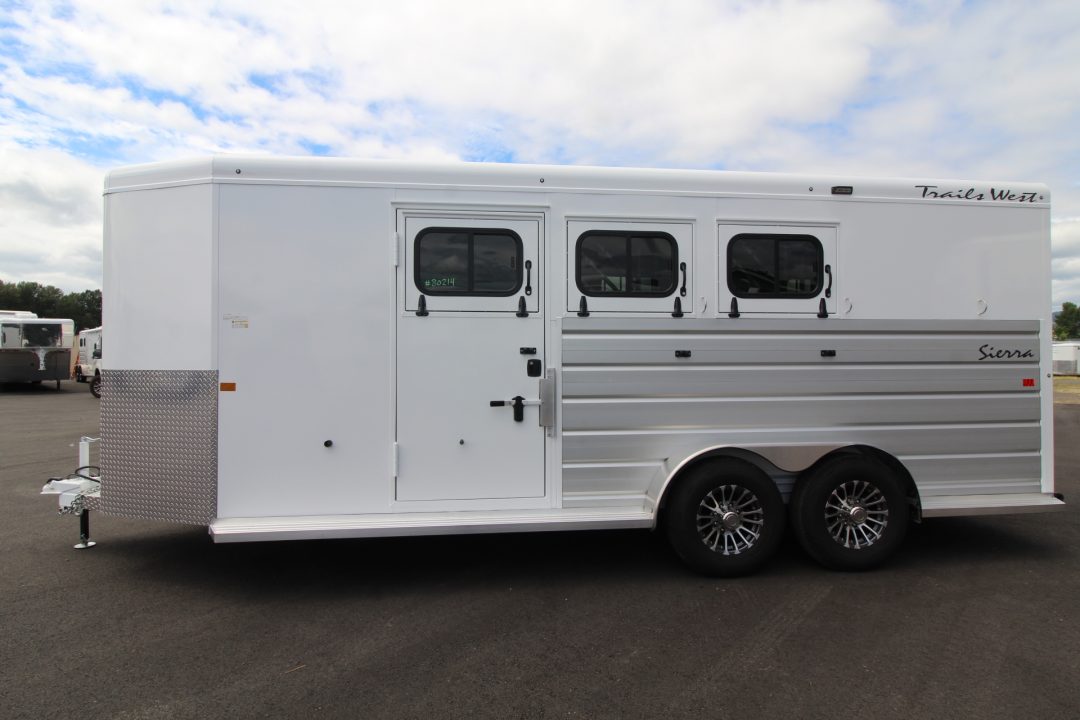 New 2027 Trails West Sierra II w/ Side Tack & XL Tack Room - Escape Door - Extra Tall