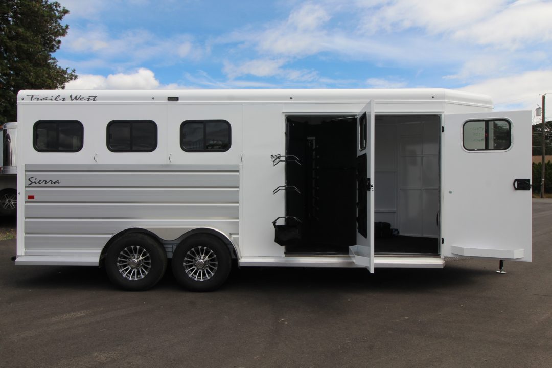 New 2027 Trails West Sierra II w/ Side Tack & XL Tack Room - Escape Door - Extra Tall