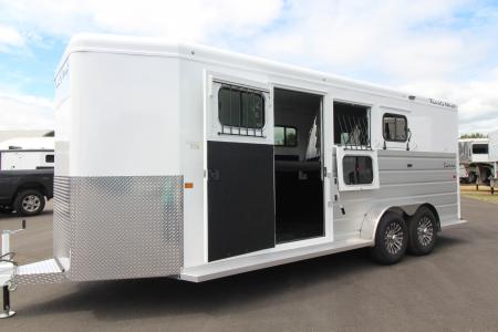 New 2027 Trails West Sierra II w/ Side Tack & XL Tack Room - Escape Door - Extra Tall