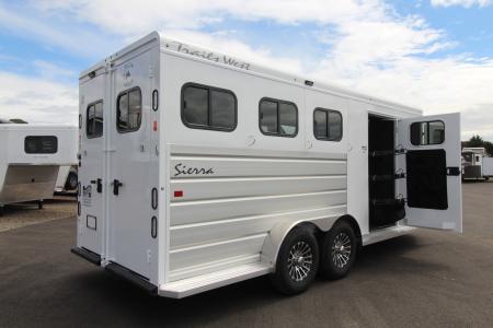 New 2027 Trails West Sierra II w/ Side Tack & XL Tack Room - Escape Door - Extra Tall