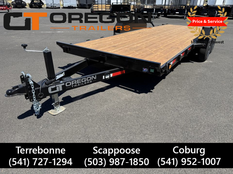 New 2026 Eagle 7x20 Tilt Trailer w/ Removable Fender 10K GVWR