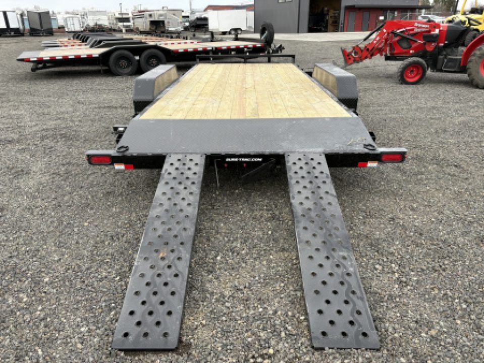 New 7X18 (16+2) TA 10K Sure-Trac Car Hauler