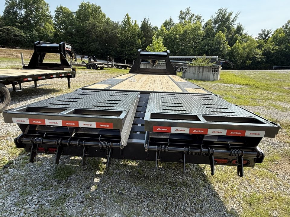New 2026 Liberty LF14K 20+5 Flatbed Trailer, MAMMOTH RAMPS, DUAL JACKS