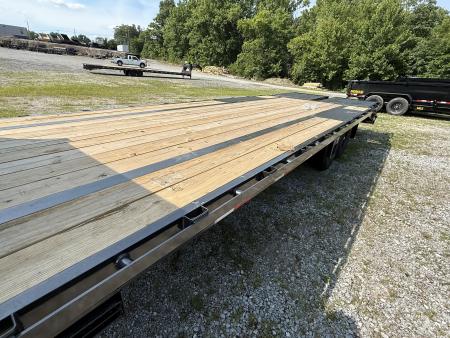 New 2026 Liberty LF14K 20+5 Flatbed Trailer, MAMMOTH RAMPS, DUAL JACKS