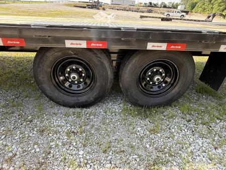New 2026 Liberty LF14K 20+5 Flatbed Trailer, MAMMOTH RAMPS, DUAL JACKS