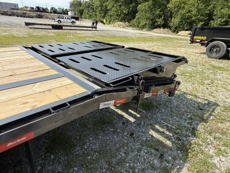 New 2026 Liberty LF14K 20+5 Flatbed Trailer, MAMMOTH RAMPS, DUAL JACKS