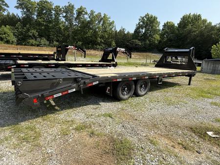 New 2026 Liberty LF14K 20+5 Flatbed Trailer, MAMMOTH RAMPS, DUAL JACKS