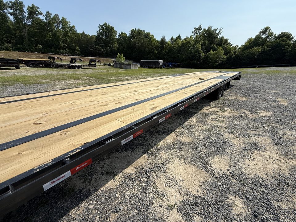 New 2026 Liberty LF16K 35+5 Flatbed Trailer, MAMMOTH RAMPS, OIL BATH AXLES 2 SPD JACKS
