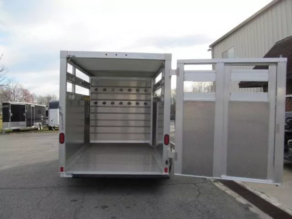 New EBY 6.5 X 16 Maverick 38 Special Bumper Pull Stock Trailer