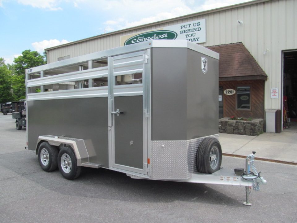 New EBY 6.5 X 16 Maverick 38 Special Bumper Pull Stock Trailer