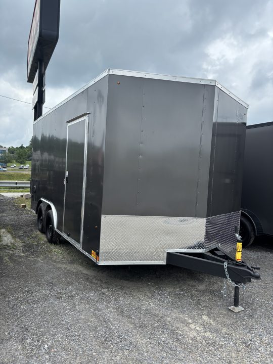 New 2026 Big Tex Trailers 8.5x16 ST DLX Flat Top Cargo / Enclosed Trailer