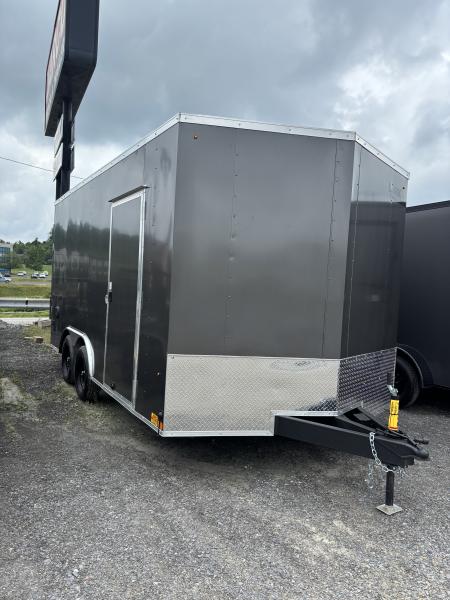New 2026 Big Tex Trailers 8.5x16 ST DLX Flat Top Cargo / Enclosed Trailer