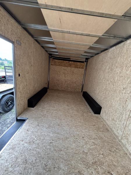 New 2026 Big Tex Trailers 8.5x16 ST DLX Flat Top Cargo / Enclosed Trailer
