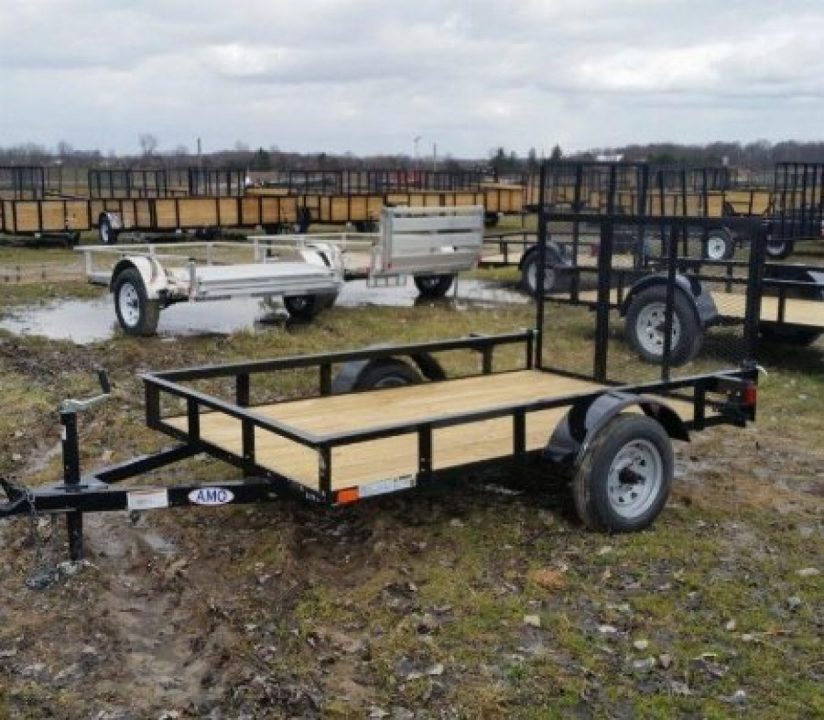 New 2026 AMO 5X10 3K Landscape Trailer