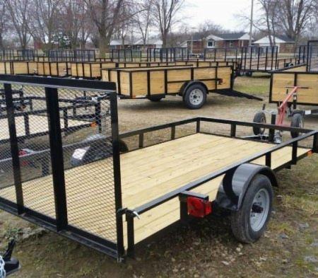 New 2026 AMO 5X10 3K Landscape Trailer