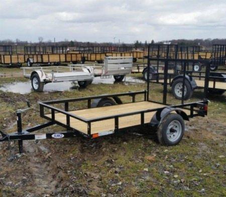New 2026 AMO 5X10 3K Landscape Trailer
