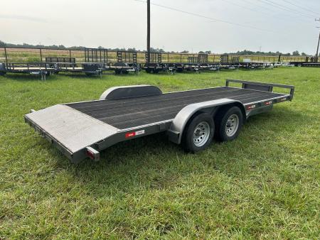 New 2024 Kodiak 83x20 Tandem 12K Carhauler w/ Slide in Ramps, Toolbox, & Composite Rubber Floor