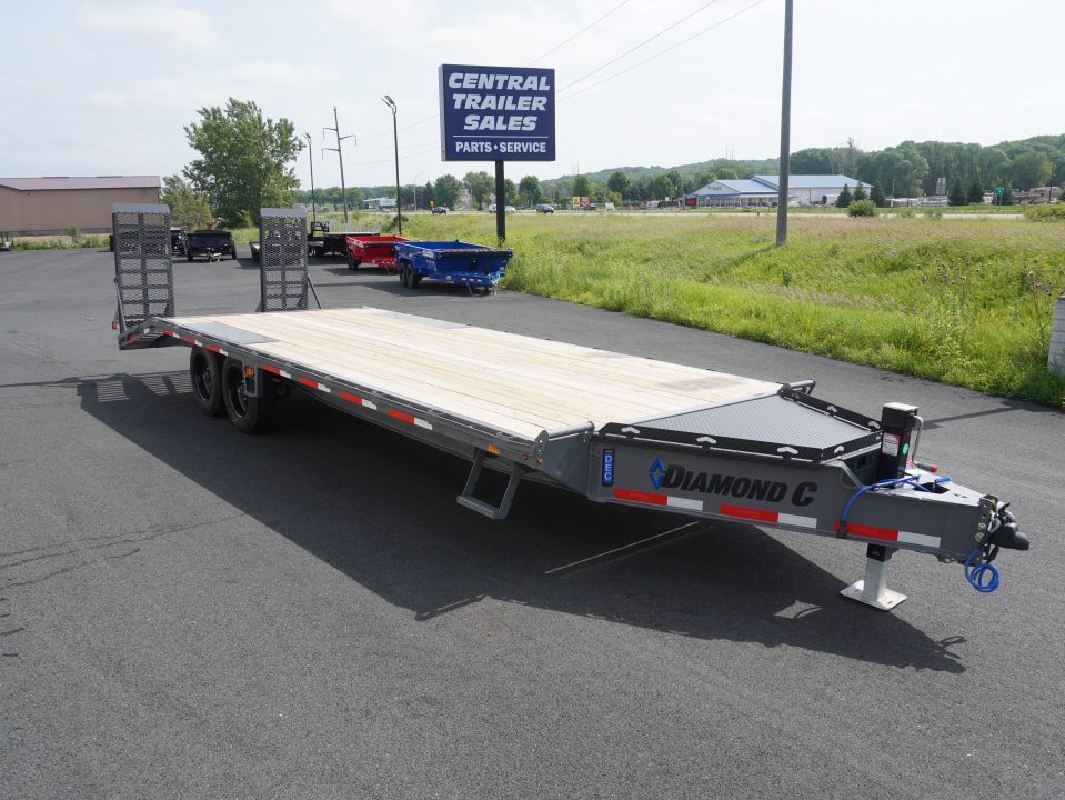 New 2026 Diamond C Trailers DEC207 24ft Equipment Trailer