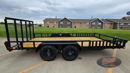 New 2026 H&H Trailers 82x16 ATV Car Hauler