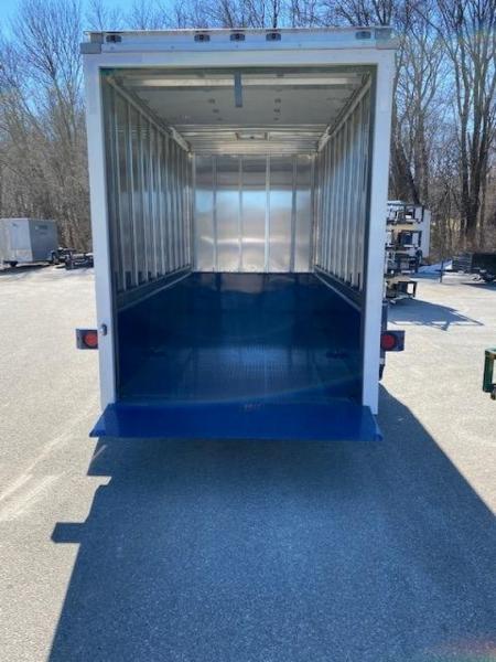 New 6'3" x 15'9" Air-Tow E16-XL Enclosed Drop Deck Equipment Trailer 14.7k