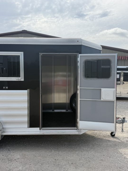 Used 2025 Featherlite 2 Horse Bumper Pull Horse Trailer