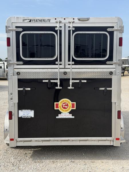 Used 2025 Featherlite 2 Horse Bumper Pull Horse Trailer