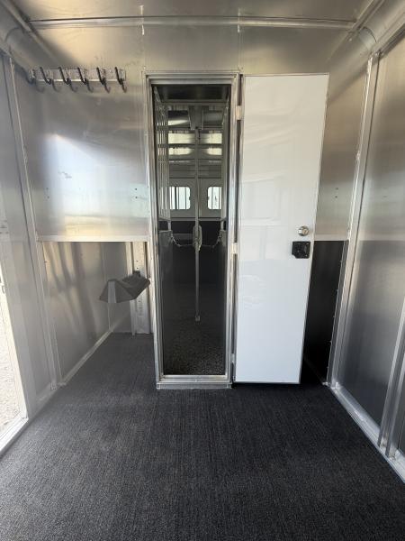 Used 2025 Featherlite 2 Horse Bumper Pull Horse Trailer