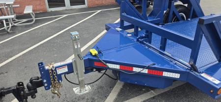 New 4'9" x 10' Air Tow SN10-55 Single Axle Drop Deck Flatbed Trailer 7.7k