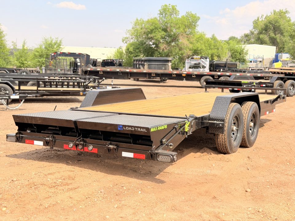New 2026 Load Trail 7-HD22 Equipment Hauler W/ Max Ramps and 14 PLY Tire upgrade 14K GVWR