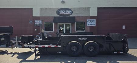 New 6'2" x 14 Air Tow 3D-14 Drop-Deck/Dump Dump Trailer 16k