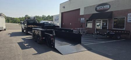 New 6'2" x 14 Air Tow 3D-14 Drop-Deck/Dump Dump Trailer 16k