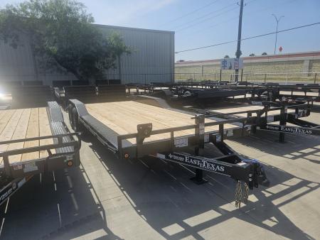 New 2027 East Texas Trailers 102"X22' Equipment Trailer
