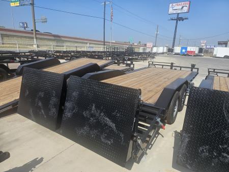 New 2027 East Texas Trailers 102"X22' Equipment Trailer